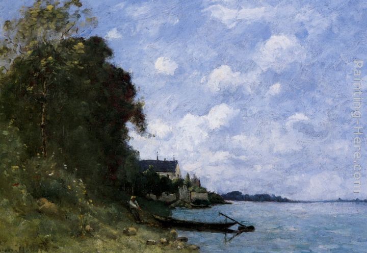 Paul Desire Trouillebert The Loire at Montsoreau